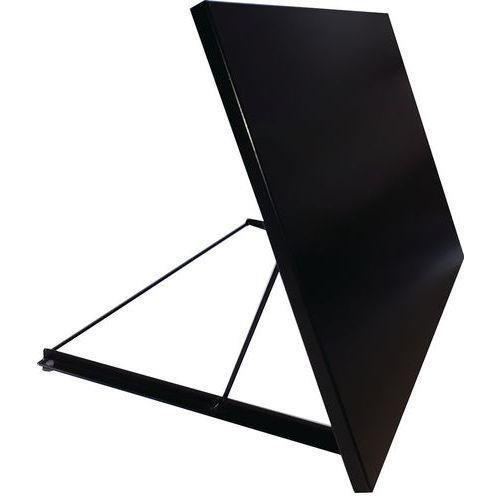 Illustration de : Pupitre Sati -  Piétement coloris: Noir