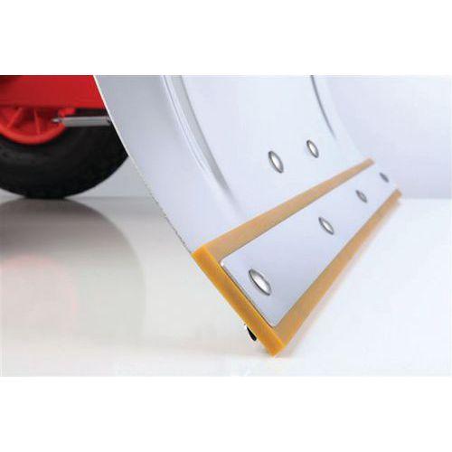 Illustration de : Racle silencieuse en polyuréthane pour chasse-neige manuel