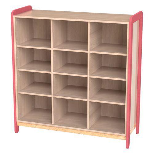 Illustration de : Meuble 3 colonnes + 12 niches Lili