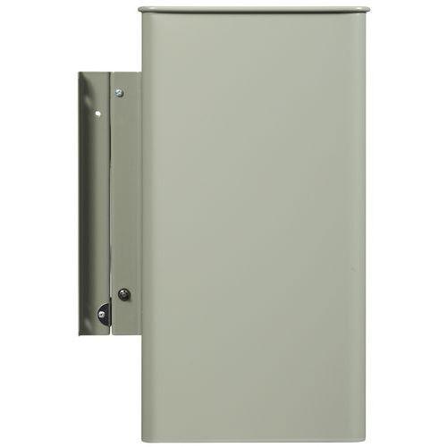 Illustration de : Poubelle pivotante rectangulaire murale Tourny - 27l Rossignol Pro