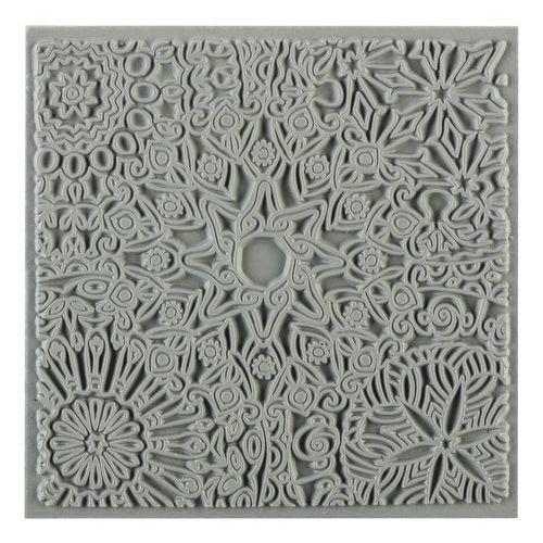 Illustration de : Plaque de texture - Mandala - Cernit
