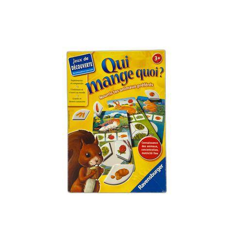 Illustration de : Qui mange quoi ? - 2008 - Reconditionné - Ravensburger