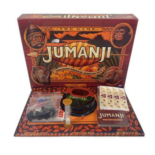 Illustration de : Jumanji - The Game - Reconditionné - Spin Master