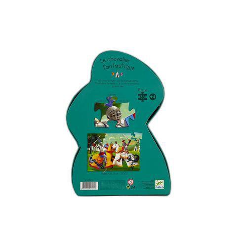 Illustration de : Puzzle - Le chevalier fantastique - Reconditionné - Djeco