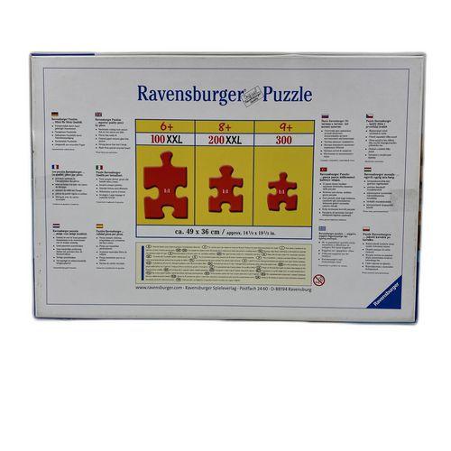 Illustration de : Puzzle - Chien et chaton 100 pièces 2004 Reconditionné - Ravensburger