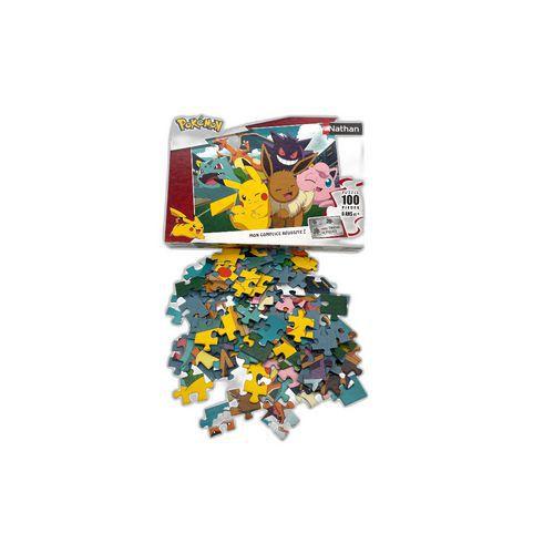Illustration de : Puzzle - Nathan 100 pièces - Reconditionné - Nathan