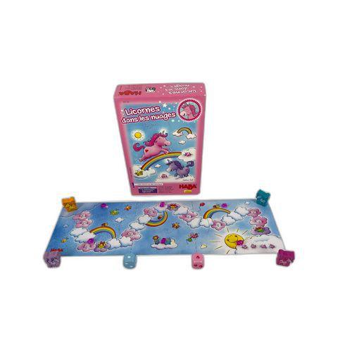 Illustration de : Licornes dans les nuages - 2014 - Reconditionné - Haba