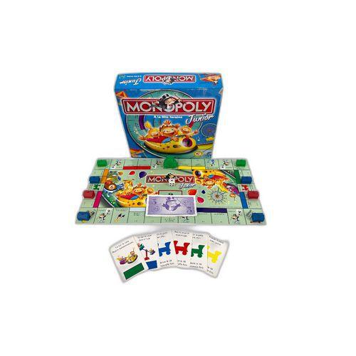 Illustration de : Monopoly Junior - A la fete foraine - Reconditionné - Hasbro