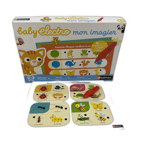 Illustration de : Electro baby - Mon imagier - 2015 - Reconditionné - Nathan