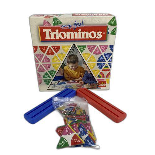 Illustration de : Triominos - Edition My first - Reconditionné - Goliath