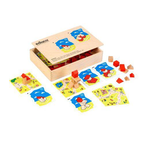 Illustration de : Construire un village ensemble - Educo