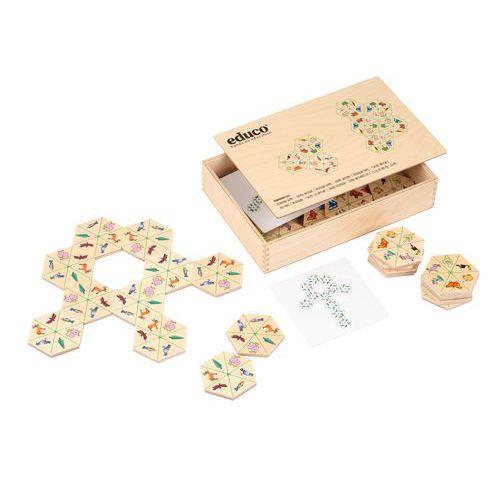 Illustration de : Jeu d'hexagone - thème nature - Educo