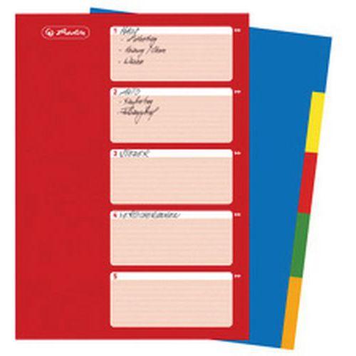 Illustration de : Intercalaires en plastique