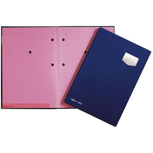 Illustration de : Parapheur DE LUXE, A4, 10 compartiments