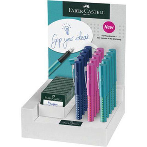 Illustration de : Stylo plume GRIP 2010, dans un présentoir