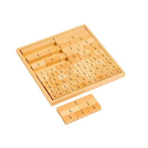 Illustration de : Blocs de fractions