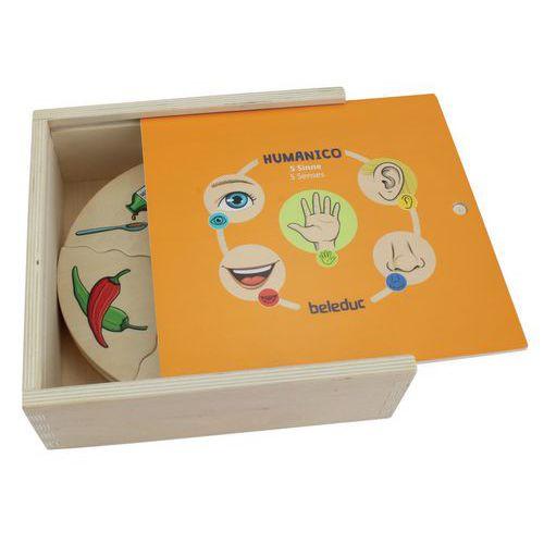 Illustration de : Humanico 5 sens - Béléduc