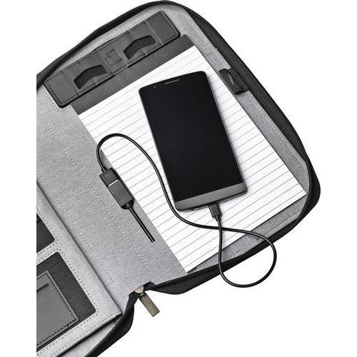 Illustration de : Conférencier A5 Smart Organizer avec powerbank