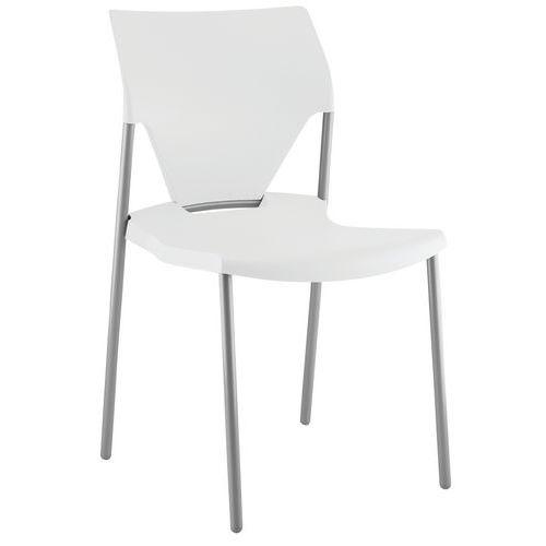 Illustration de : Lot de 3 chaises polypropylène Ioda Sokoa