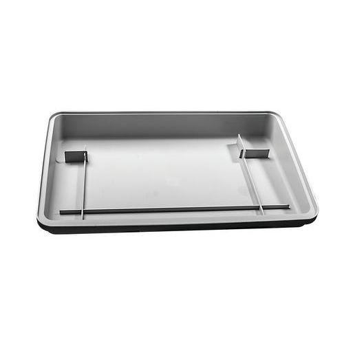 Illustration de : Tiroir + guides pour table Opti+, gris foncé - Vanerum