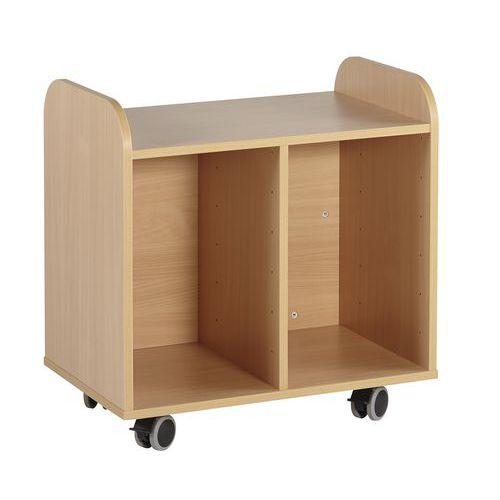 Illustration de : Meubleà bacs 2 colonnes - Manutan Expert