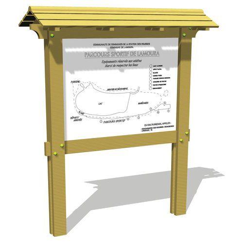 Illustration de : Panneau d'information