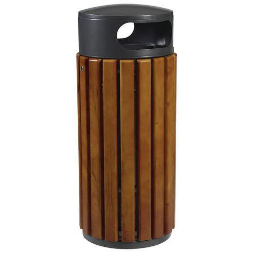 Illustration de : Poubelle urbaine Rosa - Manutan Expert