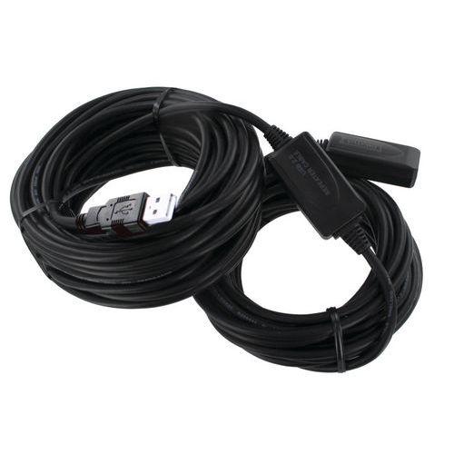 Illustration de : Cordon amplifié auto alimenté USB de 5 à 25 m Erard D3C