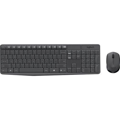 Illustration de : Ensemble clavier et souris sans fil Logitech MK235
