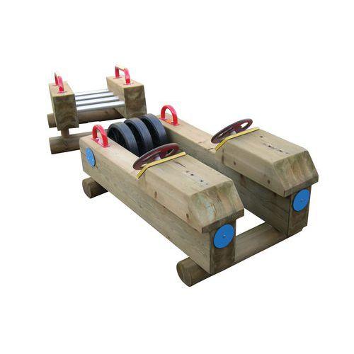 Illustration de : Camion pompier et sa grande échelle Boisdexter