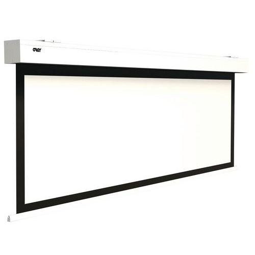 Illustration de : Ecran électrique Squar'HC cadré noir - Oray