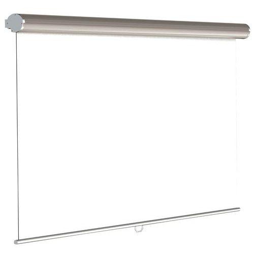 Illustration de : Ecran manuel de projection professionnel carré SuperGear Pro - Manutan Expert