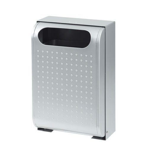 Illustration de : Poubelle urbaine murale ou sur pied Bahia Rossignol Pro