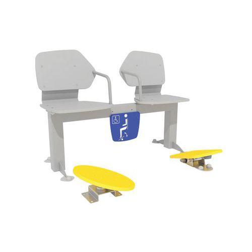 Illustration de : Banc mixte disque Böhler planche Freeman