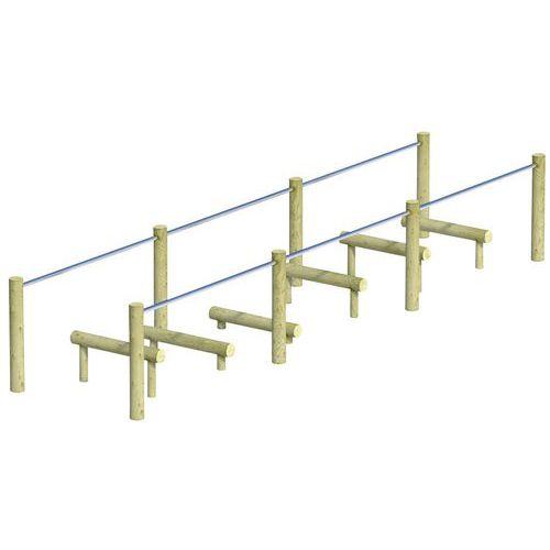 Illustration de : Passage d'obstacles 2 rampes Mobextan