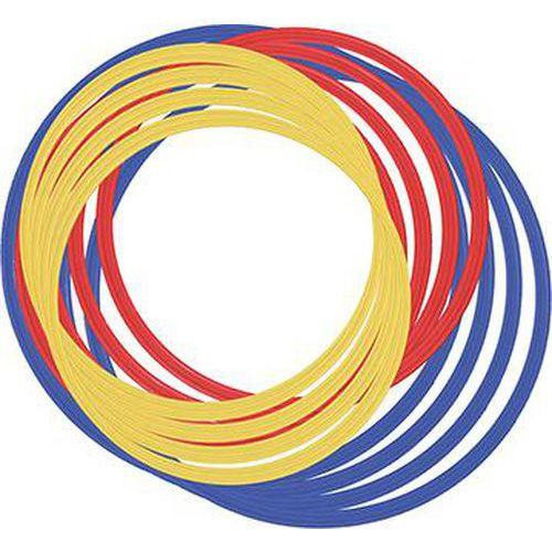 Illustration de : Set 12 cerceaux plats