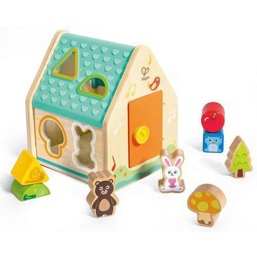 Illustration de : Maison trieuse de formes - Hape