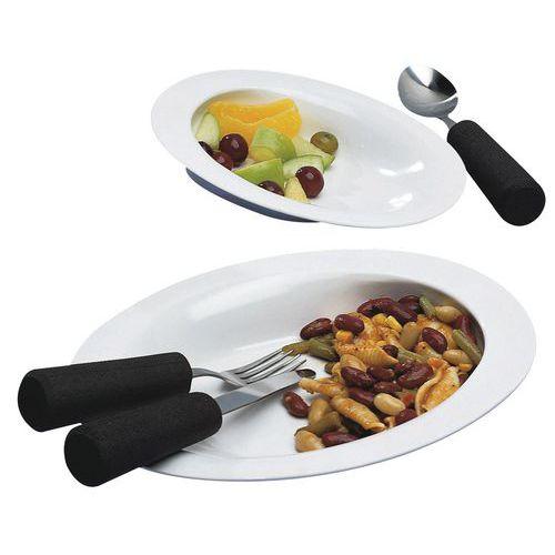 Illustration de : Assiette fond incliné Manoy