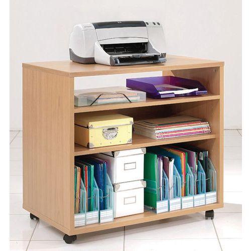 Illustration de : Desserte à roulettes Alpha