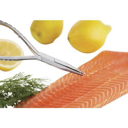 Illustration de : Pince à arêtes de poisson inox