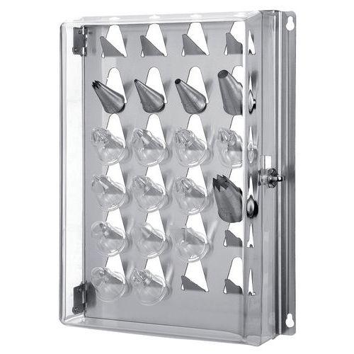 Illustration de : Armoire à douilles pâtissières Matfer