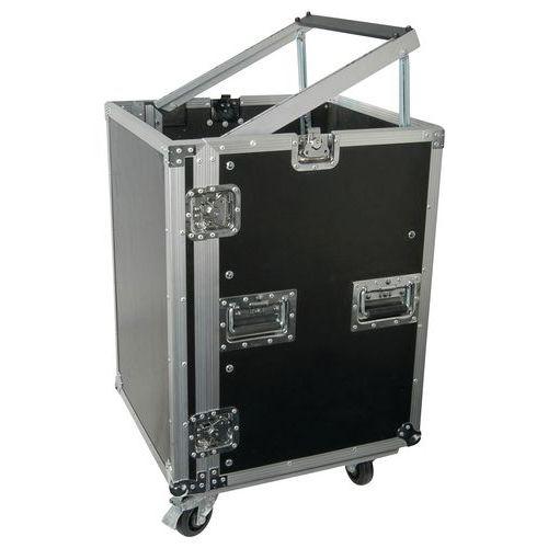 Illustration de : Flightcase 19 PD-FxxU8 sur roulettes Power Dynamics