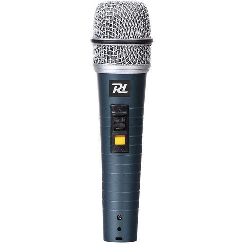 Illustration de : Microphone filaire main dans valise Power Dynamics