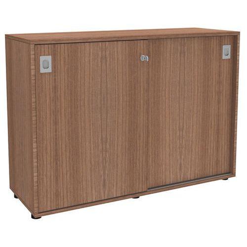 Illustration de : Armoire portes coulissantes largeur 120 cm - Quadrifoglio