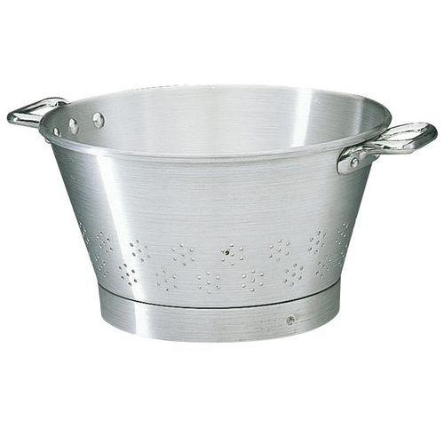 Illustration de : Passoire conique aluminium - Ø 600mm