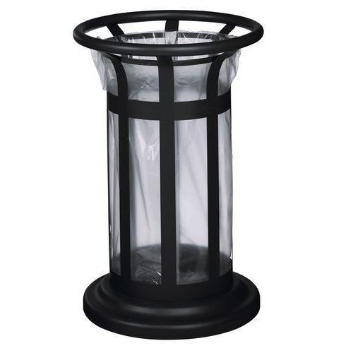 Illustration de : Poubelle vigipirate à poser/fixer Tulipe Rossignol Pro