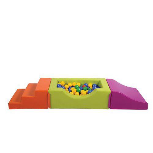 Illustration de : Piscine à balles petit modèle - Manutan Expert