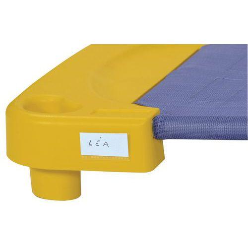 Illustration de : Porte-étiquettes pour couchette Chloé