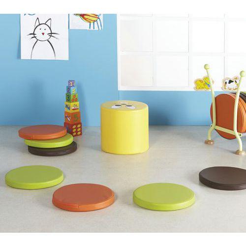 Illustration de : Chenille mousse multicolore