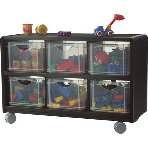 Illustration de : Meuble de rangement mobile - Paperflow